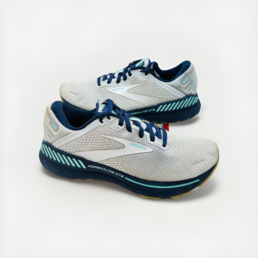 Brooks Adrenaline GTS 22 Running Shoes Gray Sneakers | Women's 8.5 (B) Medium